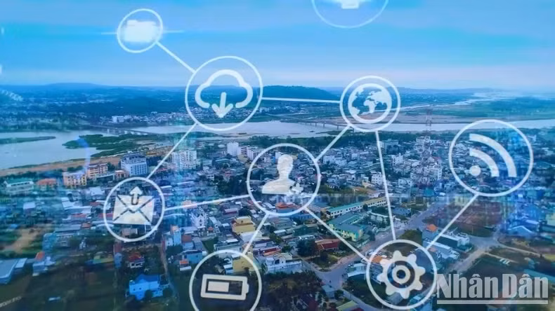 Quang Ngai province selects Quang Ngai city as a point to build a smart city model.
