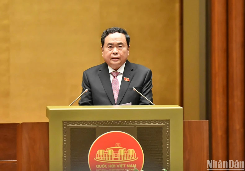 NA Chairman Tran Thanh Man (Photo: NDO)