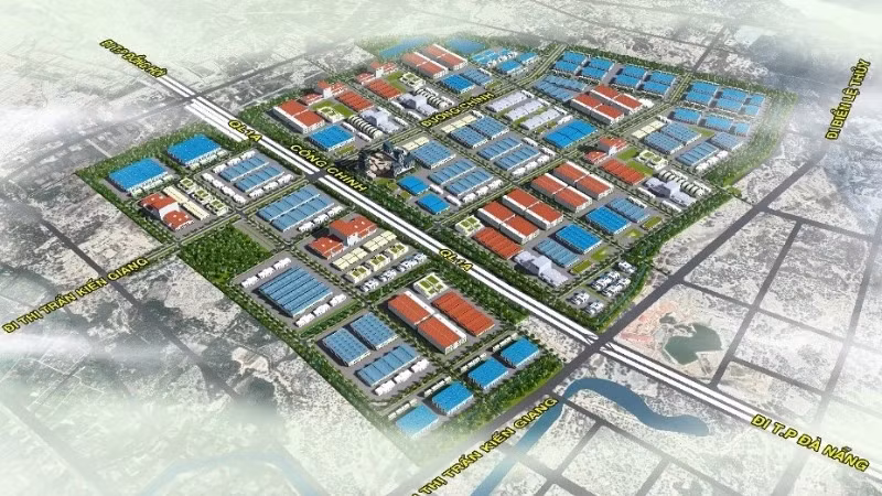 The design of Cam Lien Industrial Park, Le Thuy District, Quang Binh Province