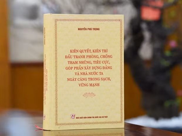 The debut is timed for the 93rd anniversary of the CPV (February 3) and the 10th anniversary of the Central Steering Committee on Prevention and Control of Corruption and Negative Phenomena (February 1). (Photo: Su That (Truth) National Political Publishing House)