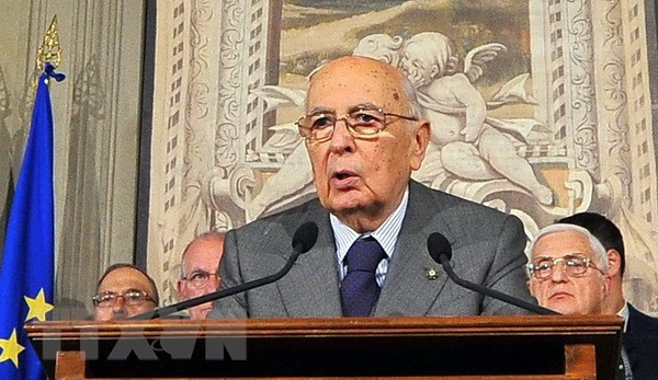 Former Italian President Giorgio Napolitano passed away on September 22 in Rome at the age of 98. (Photo: VNA)
