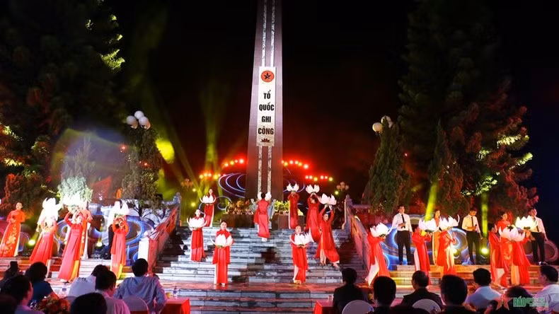 At the programme in Ha Tinh Province.
