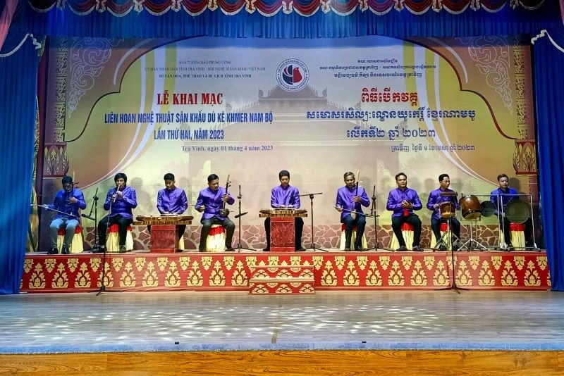 A performance at the opening ceremony
