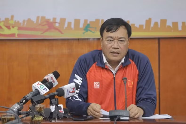 Head of the Vietnamese sports delegation Dang Ha Viet (Photo: VNA)