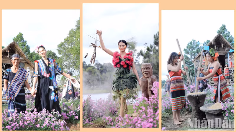 Chairman of the People's Committee of Da Lat City Dang Quang Tu, expressed his hope that the event will help preserve and promote the unique cultural values of ethnic minorities in the Central Highlands. Chairman of the People's Committee of Da Lat City Dang Quang Tu, expressed his hope that the event will help preserve and promote the unique cultural values of ethnic minorities in the Central Highlands.