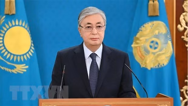 President of Kazakhstan Kassym-Jomart Tokayev (Photo: AFP/VNA)