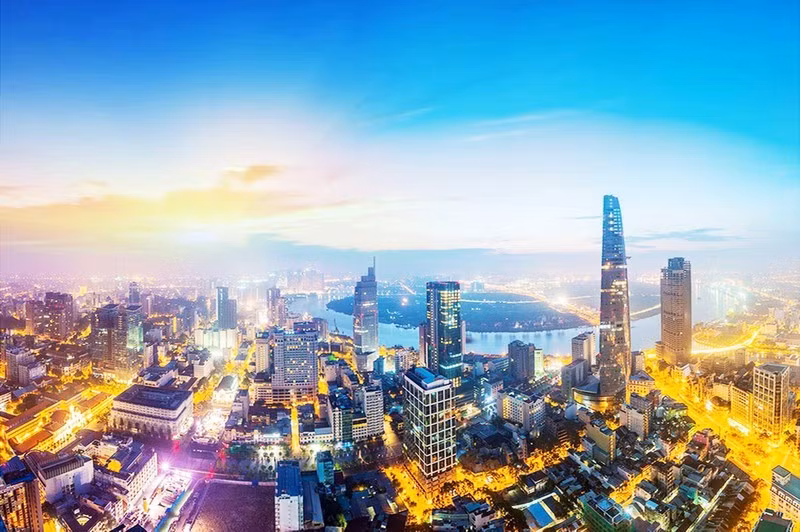 Ho Chi Minh City is becoming more developed and modern. (Photo: NGUYEN VAN HAI)