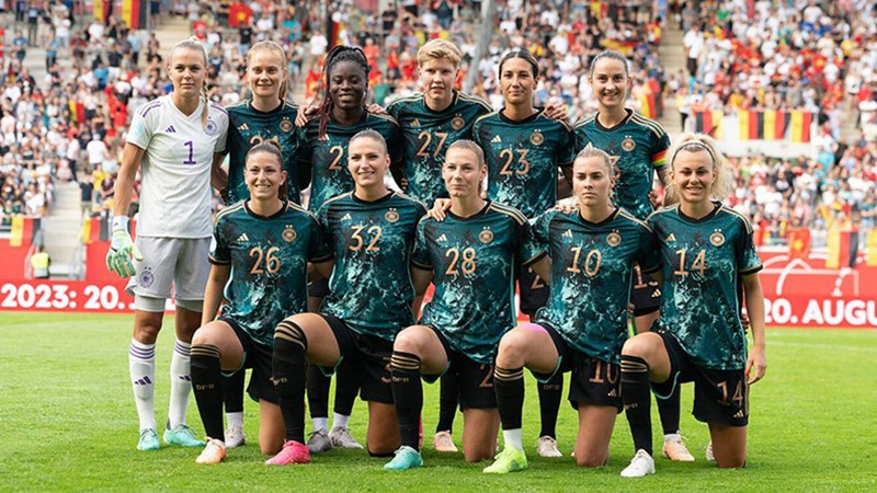 Germany’s starting line-up. (Source: DFB)
