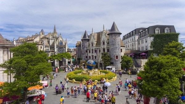 Tourists in Da Nang (Photo: banahills.sunworld.vn)