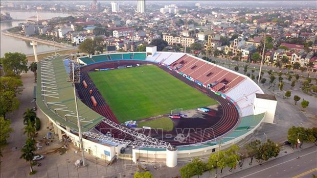Viet Tri stadium in the northern province of Phu Tho will host Group F matches of the AFC U-20 Women’s Asian Cup Uzbekistan 2024 Qualifiers. (Photo: VNA)
