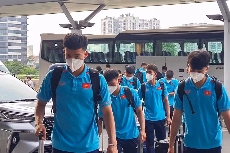 U22 Vietnam has just completed a 10-day training programme in Ba Ria-Vung Tau. (Photo: VFF)