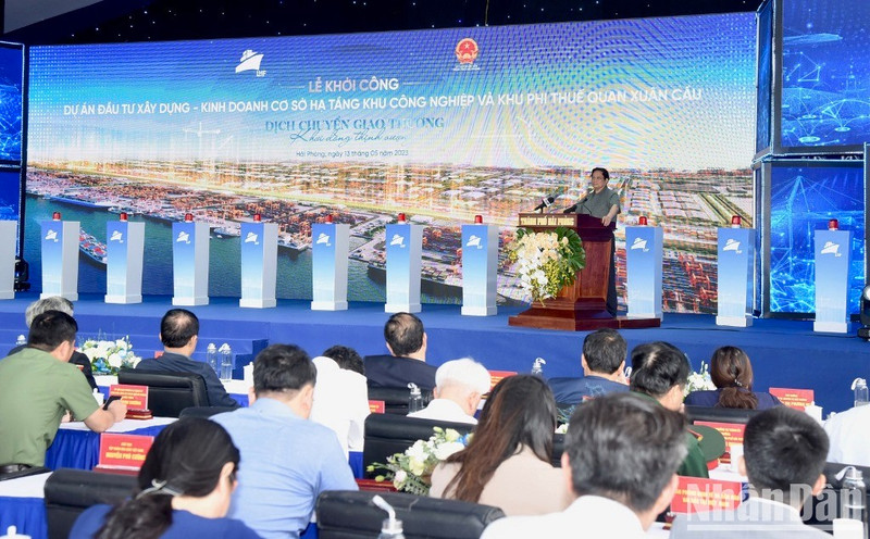 PM Pham Minh Chính speaks at the ceremony. (Photo: NDO)