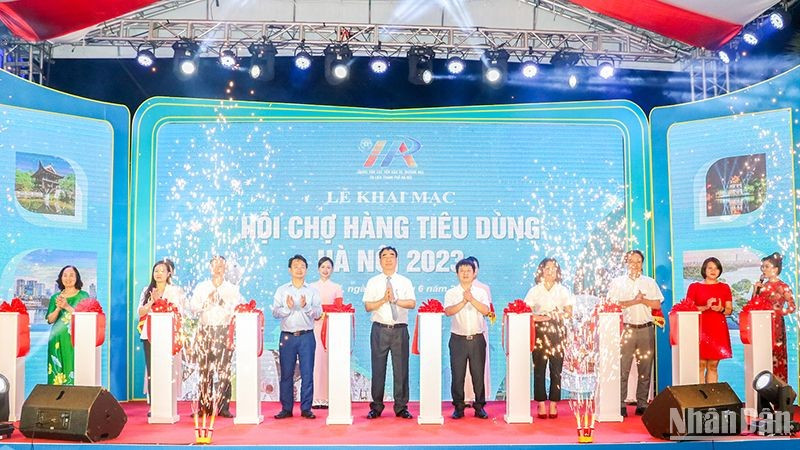 At the opening ceremony