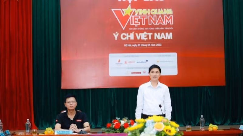 At the press conference announcing the programme.