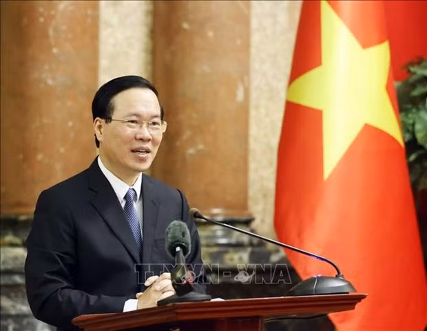 President Vo Van Thuong (Photo: VNA)