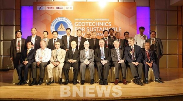 The 5th International Conference on Geotechnics for Sustainable Infrastructure Development (GEOTEC HANOI 2023) will take place at the National Convention Centre on May 14 and 15, with the participation of world leading professors. (Photo: VNA)