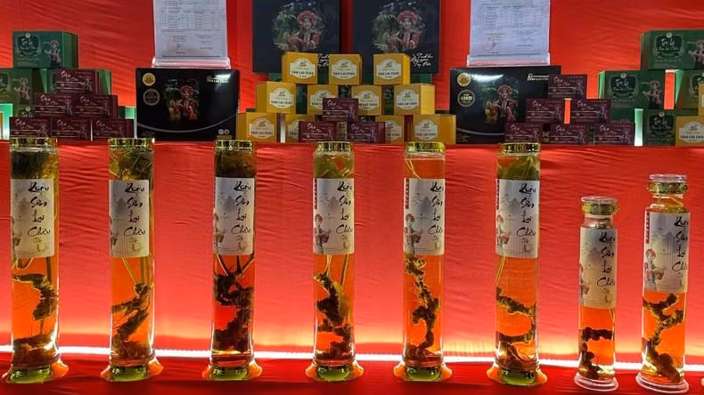 Gingseng products of Lai Chau