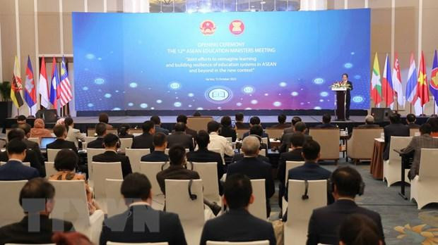 At the 12th ASEAN Education Ministers Meeting (ASED) (Photo:VNA)