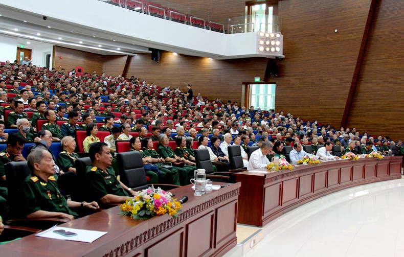 Delegates attend the meeting.