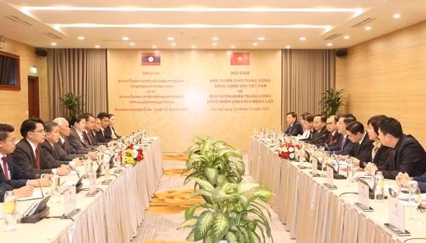 An overview of the talks (Photo: VNA)