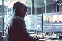 Cybercriminals use deepfake technology for fraud.