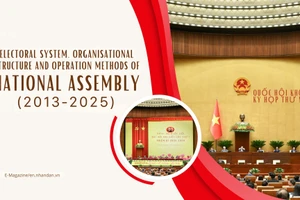 Electoral system, organisational structure and operational methods of the National Assembly