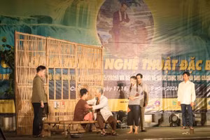 The highlight of the programme was the short play about President Ho Chi Minh.
