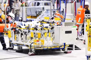 Electric vehicle production at the Vung Ang Economic Zone.