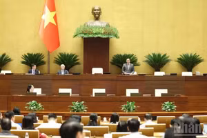 The first session of the 16th National Assembly on April 22. (Photo: NDO)
