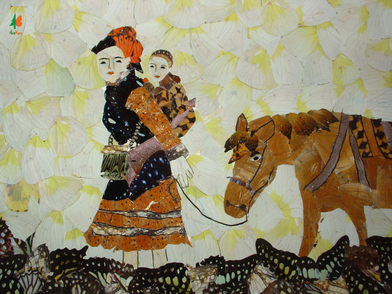 Artisan makes art from butterfly wings ảnh 4 Artisan makes art from butterfly wings ảnh 4