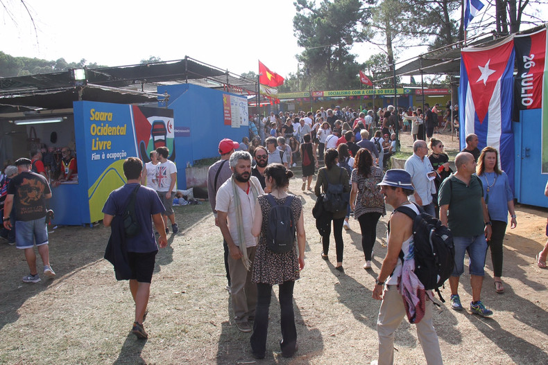 In pictures: Vietnamese delegation at Avante Festival ảnh 3