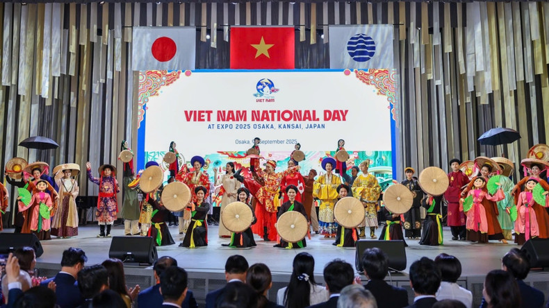 Viet Nam National Day at the Osaka-Kansai Expo 2025, showcasing the country’s history and culture to international friends. (Photo: Embassy of Japan in Viet Nam) image-31.jpg