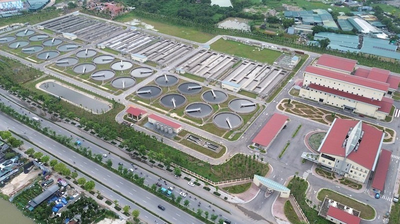 Yen Xa Wastewater Treatment Plant. (Photo: Thanh Hieu) image-30.jpg