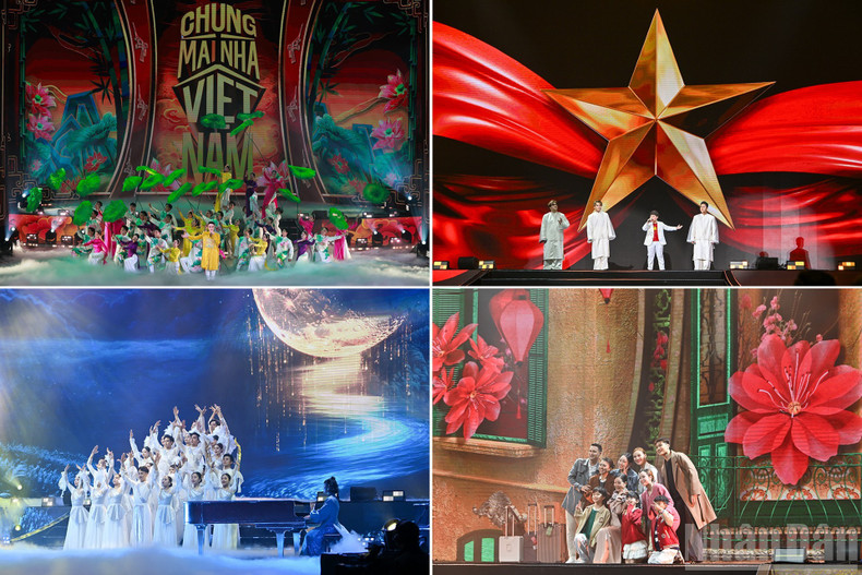 Special and meaningful artistic performances at the programme.