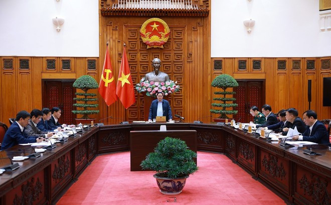 An overview of the working session (Photo: VNA)