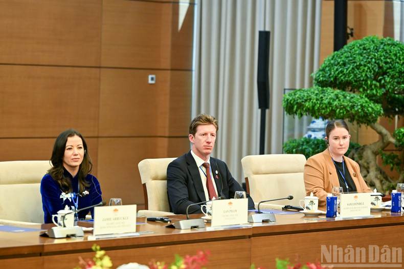 Members of the New Zealand delegation accompanying Speaker Gerry Brownlee at the talks. image-6.jpg