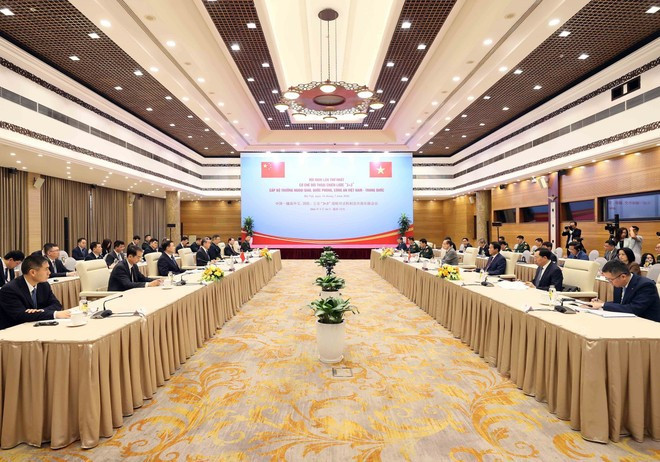 An overview of the first ministerial-level Strategic Dialogue among their foreign affairs, defence and public security ministries. (Photo: VNA)