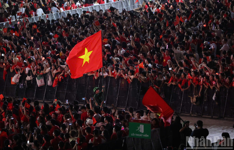 Emotions ran even higher as the Vietnamese national flag was flown throughout My Dinh Stadium. 6.jpg