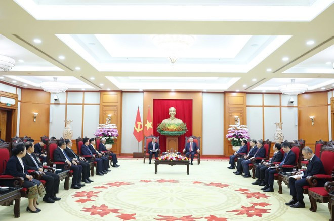 An overview of the meeting in Ha Noi on October 27 (Photo: VNA) An overview of the meeting in Ha Noi on October 27 (Photo: VNA)