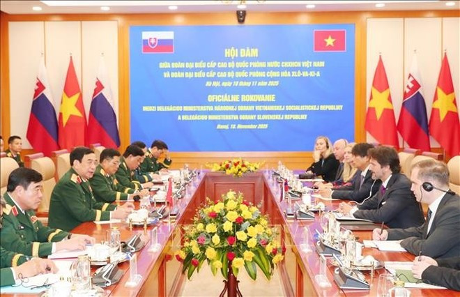 An overview of the talks (Photo: VNA)