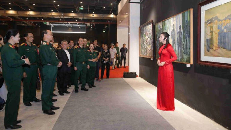 Many works exhibited at the National Fine Arts Exhibition on Armed Forces and Revolutionary War (2019–2024) were created at the Creative Spaces. image-17.jpg