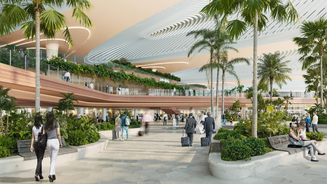 Terminal 2 at Phu Quoc International Airport (Photo: Sun Group)