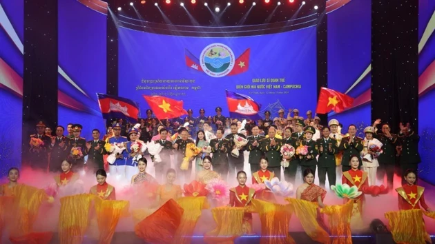 An art performance at the event.