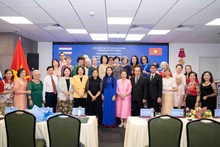 Participants in the get-together to mark the 98th National Day of Thailand (December 5, 1927 – 2025), held in Ho Chi Minh City on December 2. (Photo: VNA)