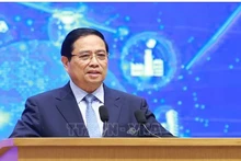 Prime Minister Pham Minh Chinh addressing the forum (Photo: VNA)