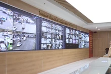 The intelligent traffic control centre with over 1,800 cameras integrated with artificial intelligence (AI).