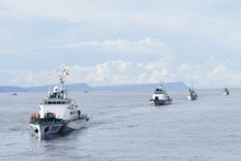 Coast Guard vessels stand ready to carry out missions in any situation when ordered