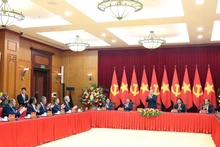 Party General Secretary To Lam hosts a delegations of leaders and representatives from foreign political parties (Photo: VNA)