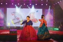 The event takes place on September 27–28 at central venues, attracting officials, artists, businesses and large numbers of the public.