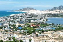 The planned site for the Ninh Thuan 1 Nuclear Power Plant. (Photo: Nhan Dan Newspaper)